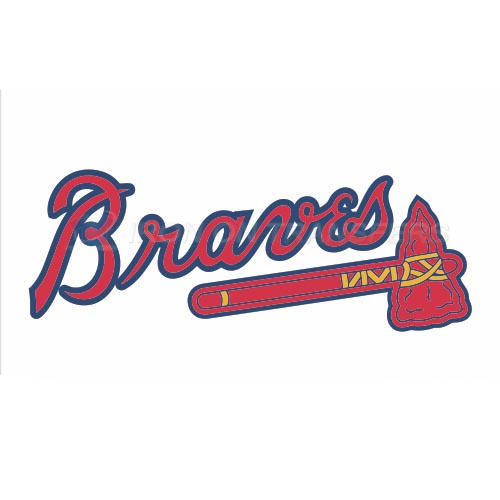 Atlanta Braves Iron-on Stickers (Heat Transfers)NO.1408